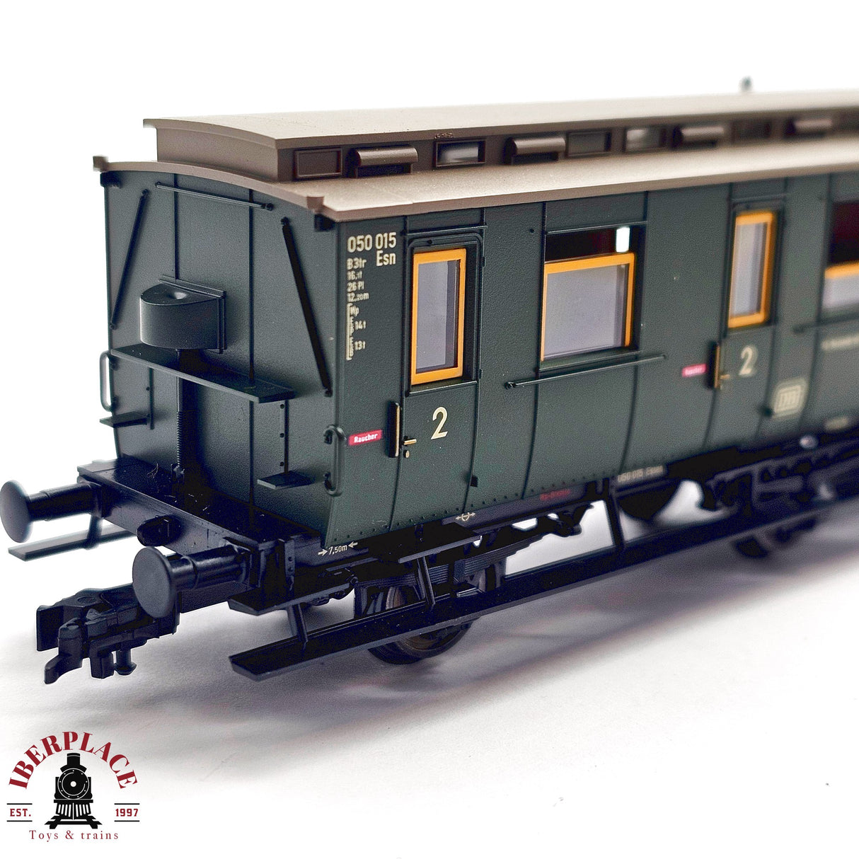 ♻️ 2da mano -  DC Fleischmann 5068K vagón pasajeros DB clase 2 H0 escala 1:87 E13