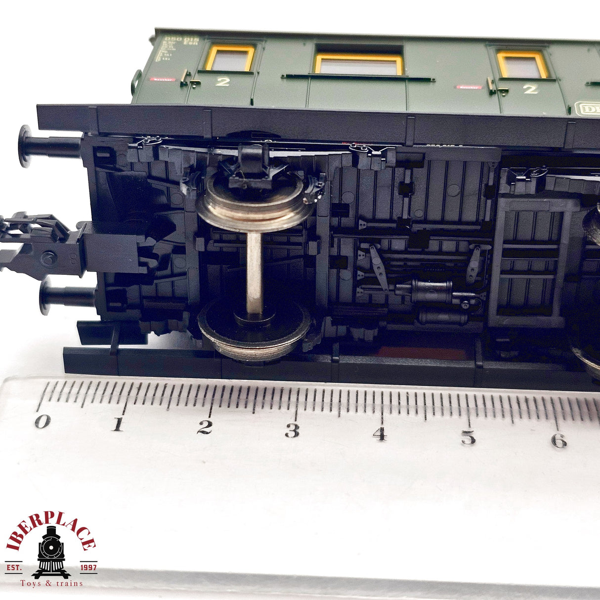♻️ 2da mano -  DC Fleischmann 5068K vagón pasajeros DB clase 2 H0 escala 1:87 E13