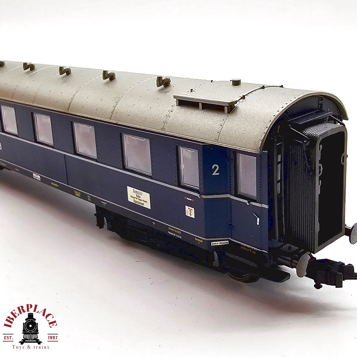 ♻️ 2da mano -  DC Liliput L384411 vagón pasajeros DB Ep III clase 2 H0 escala 1:87 E13
