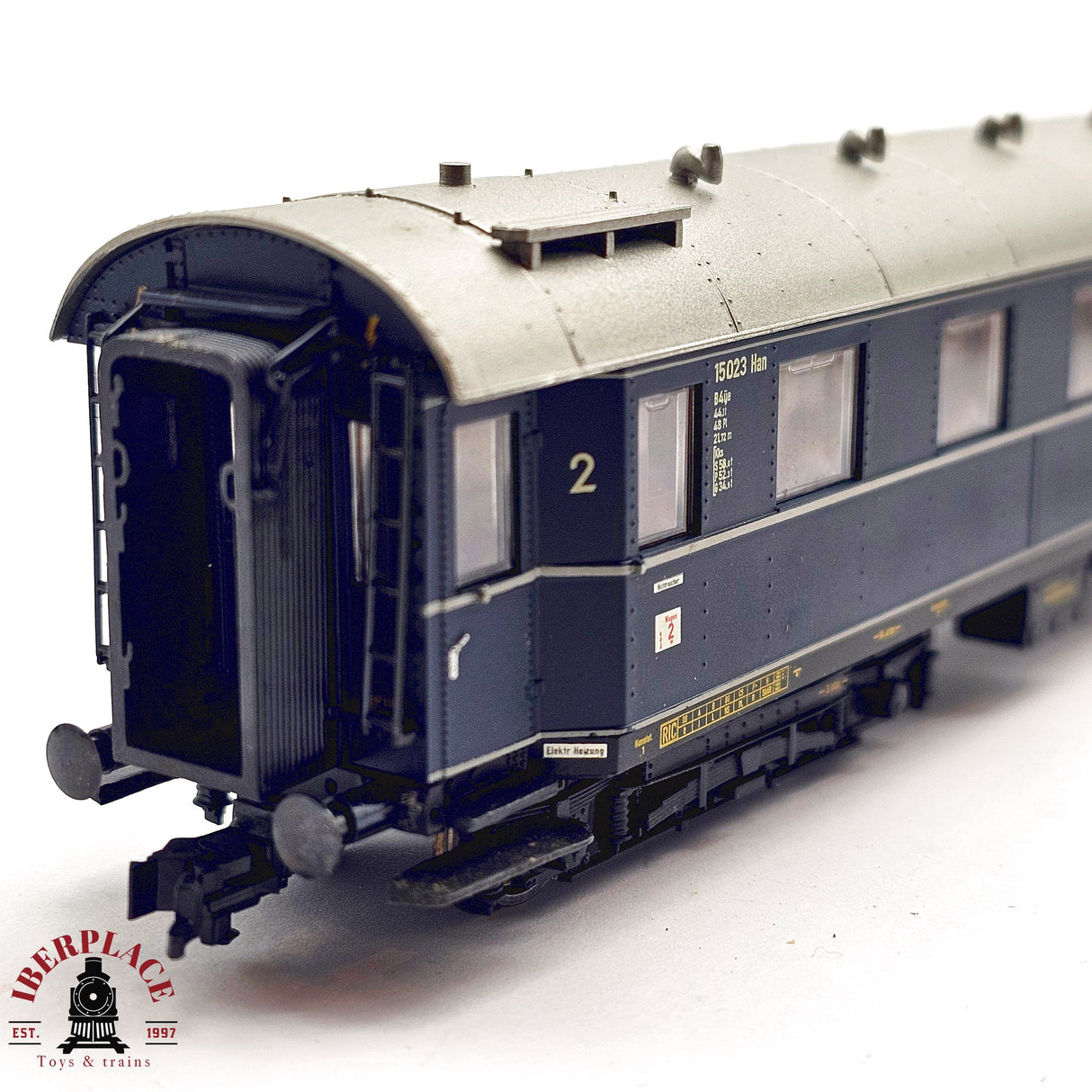 ♻️ 2da mano -  DC Liliput L384411 vagón pasajeros DB Ep III clase 2 H0 escala 1:87 E13