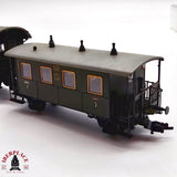 ♻️ 2da mano -  DC Roco Fleischmann vagones pasajeros DRG clase 3 H0 escala 1:87 E13