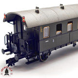 ♻️ 2da mano -  DC Roco Fleischmann vagones pasajeros DRG clase 3 H0 escala 1:87 E13