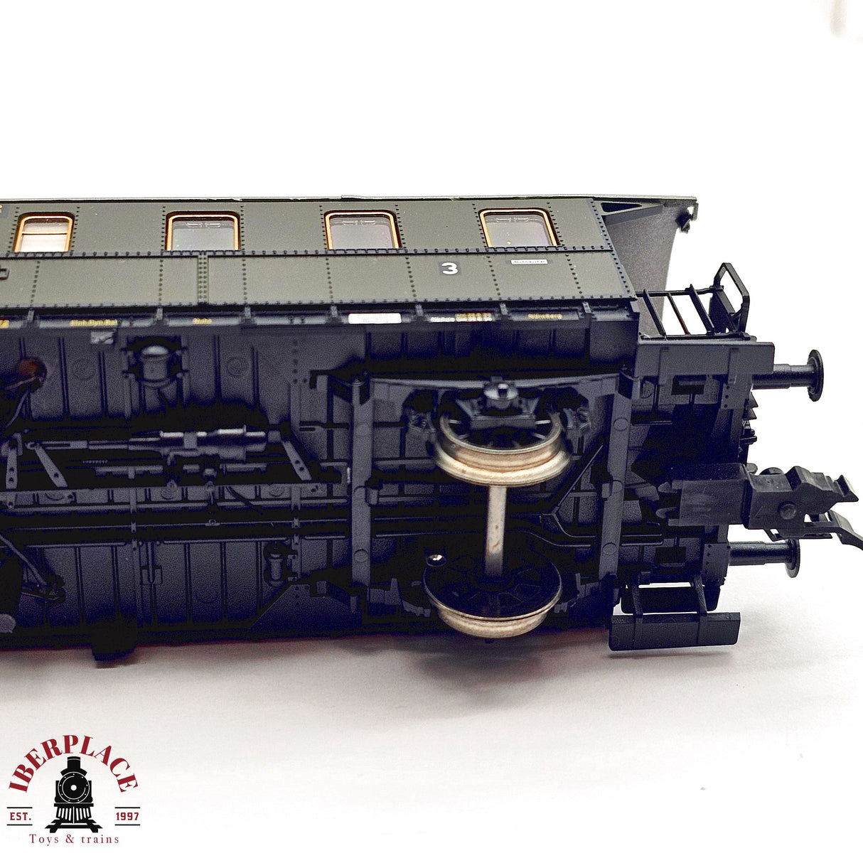 ♻️ 2da mano -  DC Roco Fleischmann vagones pasajeros DRG clase 3 H0 escala 1:87 E13