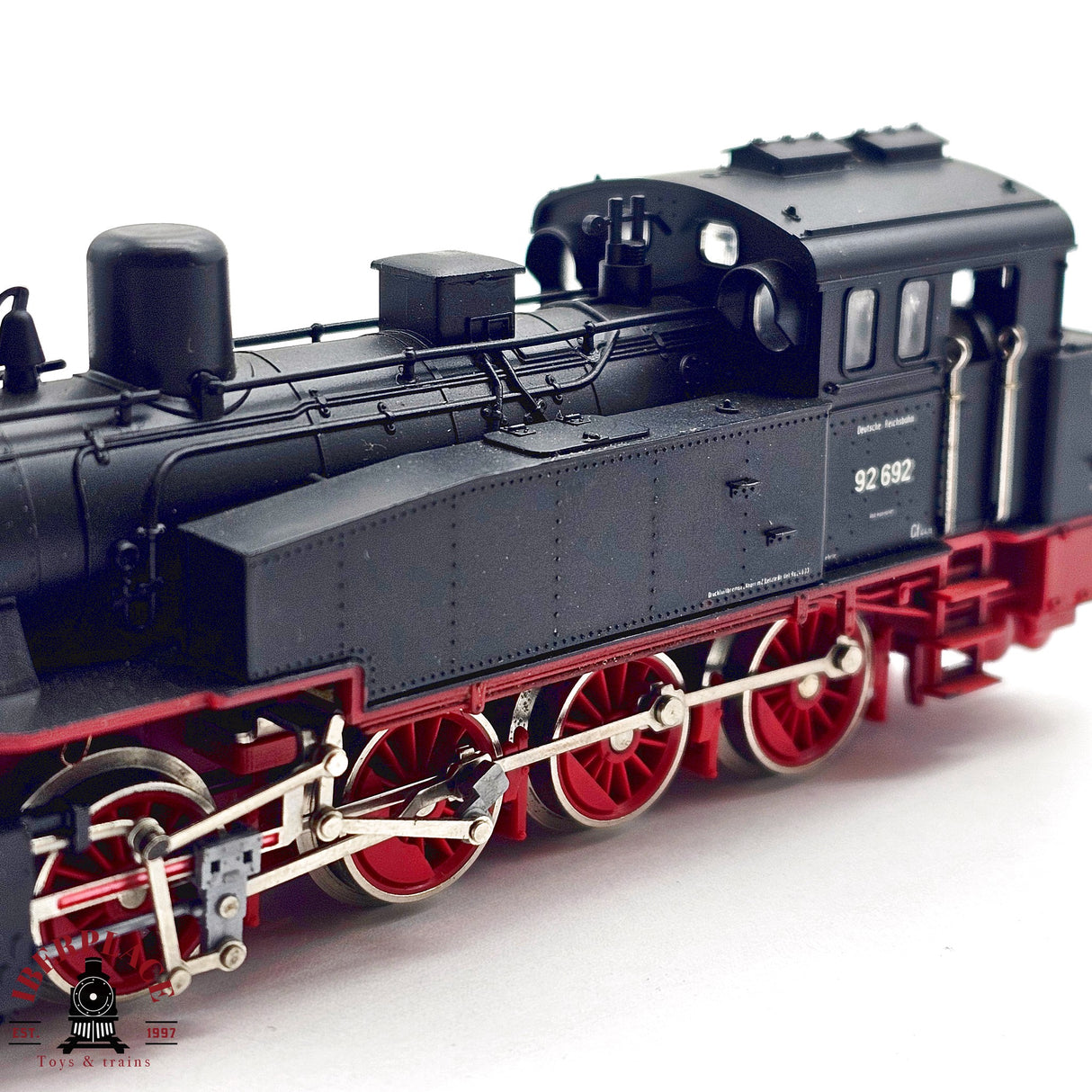 ♻️ 2da mano -  DC Trix 52 2412 00 Locomotora BR 92 DR H0 escala 1:87 E13