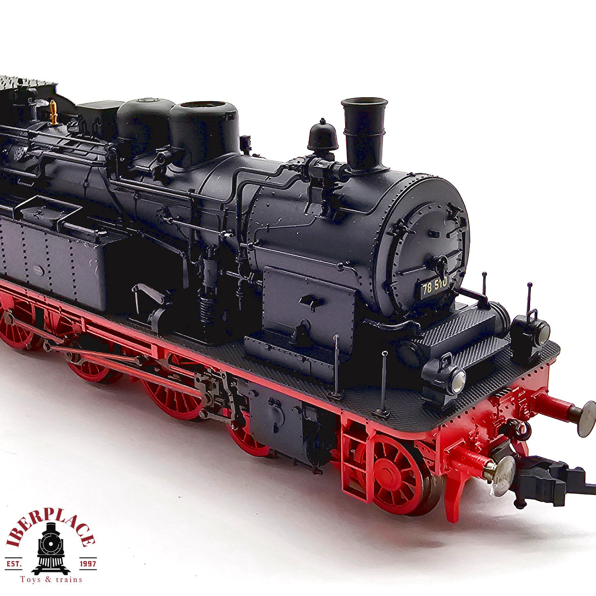 ♻️ 2da mano -  DC Fleischmann 4077 Locomotora BR 78 DR H0 escala 1:87 E13