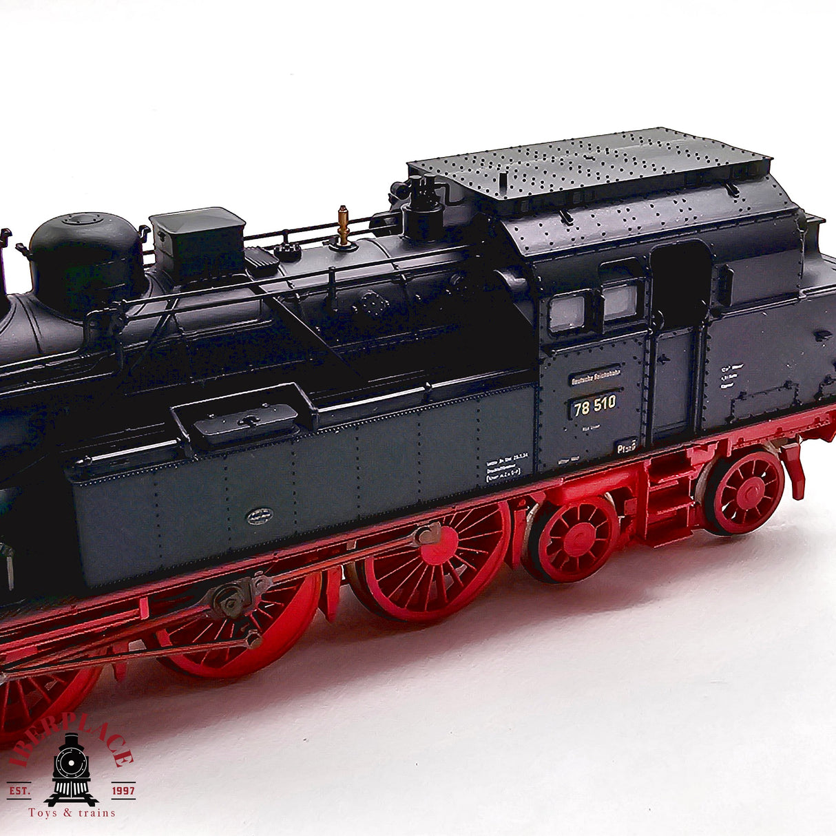 ♻️ 2da mano -  DC Fleischmann 4077 Locomotora BR 78 DR H0 escala 1:87 E13