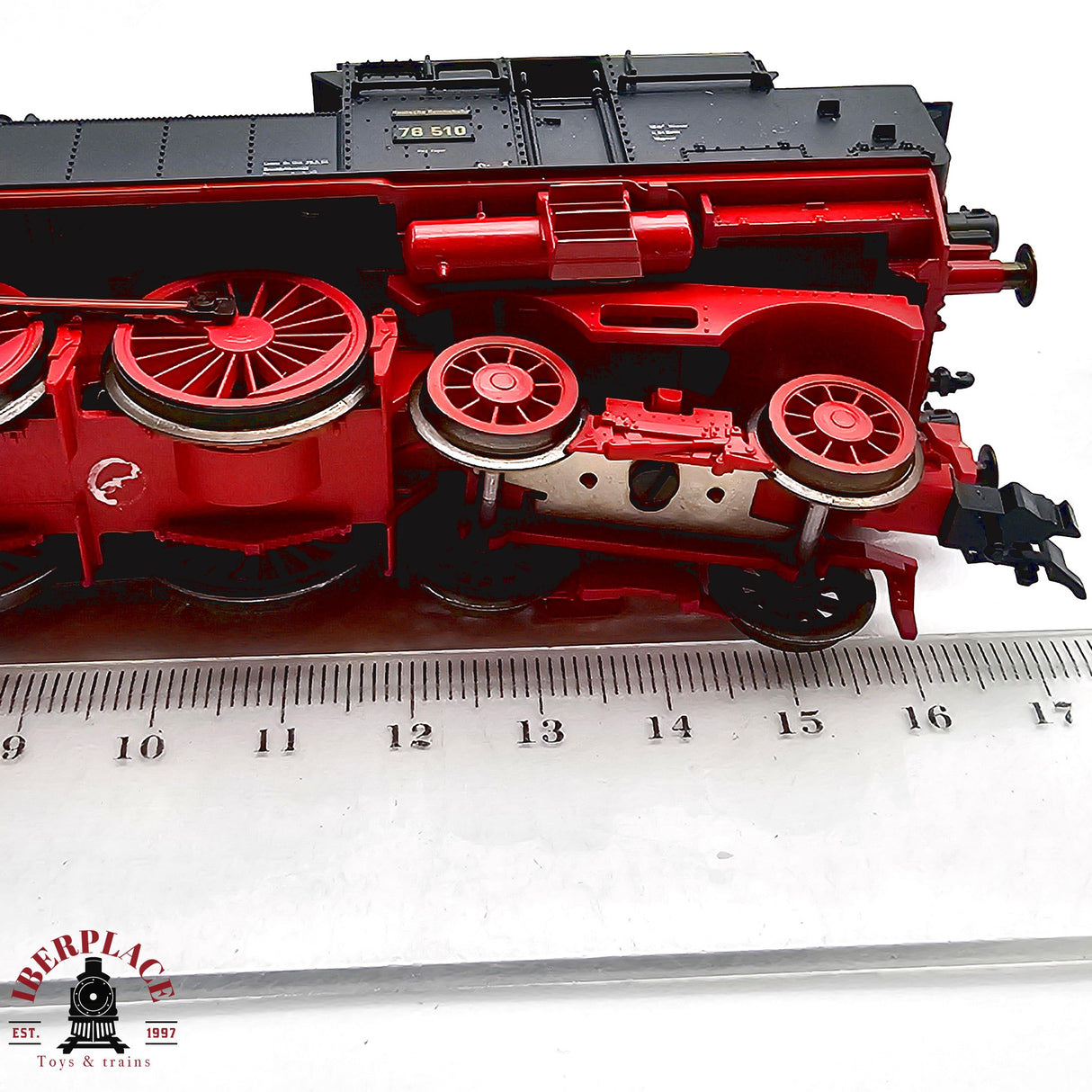 ♻️ 2da mano -  DC Fleischmann 4077 Locomotora BR 78 DR H0 escala 1:87 E13