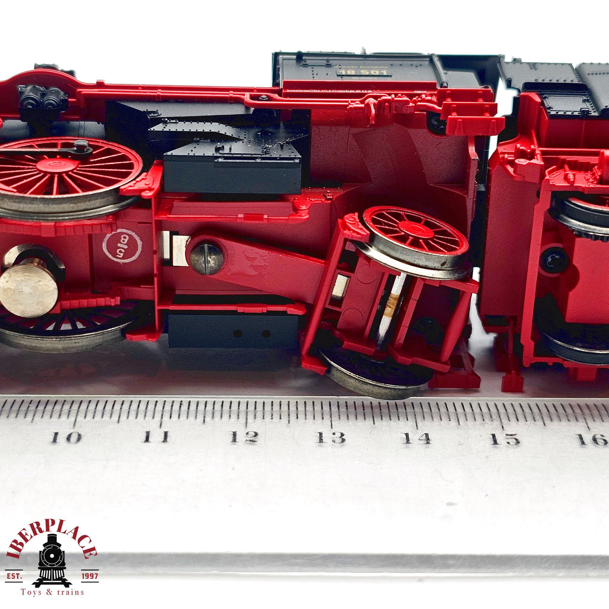 ♻️ 2da mano -  DC Fleischmann 4119K Locomotora BR 18 501 DR H0 escala 1:87 E13