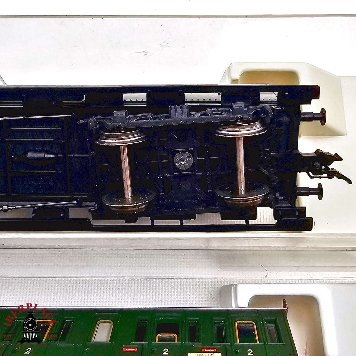 ♻️ 2da mano -  DC Fleischmann 5x vagones pasajeros y postales DRG H0 escala 1:87 E13