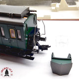 ♻️ 2da mano -  DC Fleischmann 5x vagones pasajeros y postales DRG H0 escala 1:87 E13