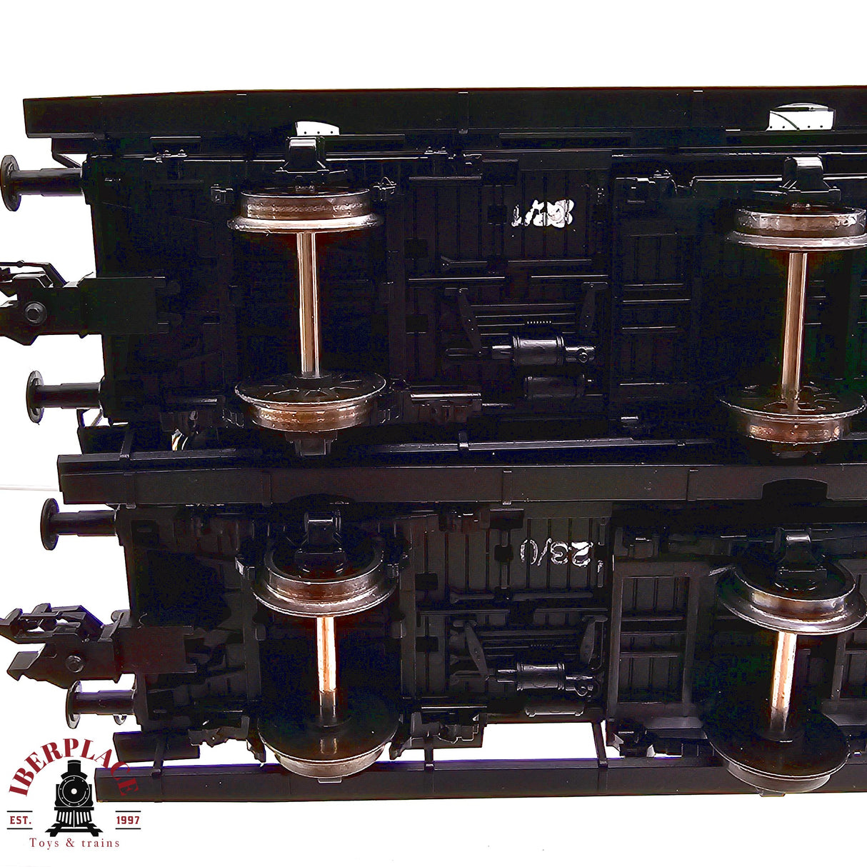 ♻️ 2da mano -  DC Fleischmann 2x 5065 5066 vagones pasajeros DB Clase 2 H0 escala 1:87 E13