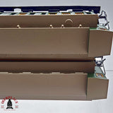 ♻️ 2da mano -  DC Fleischmann 2x 5065 5066 vagones pasajeros DB Clase 2 H0 escala 1:87 E13