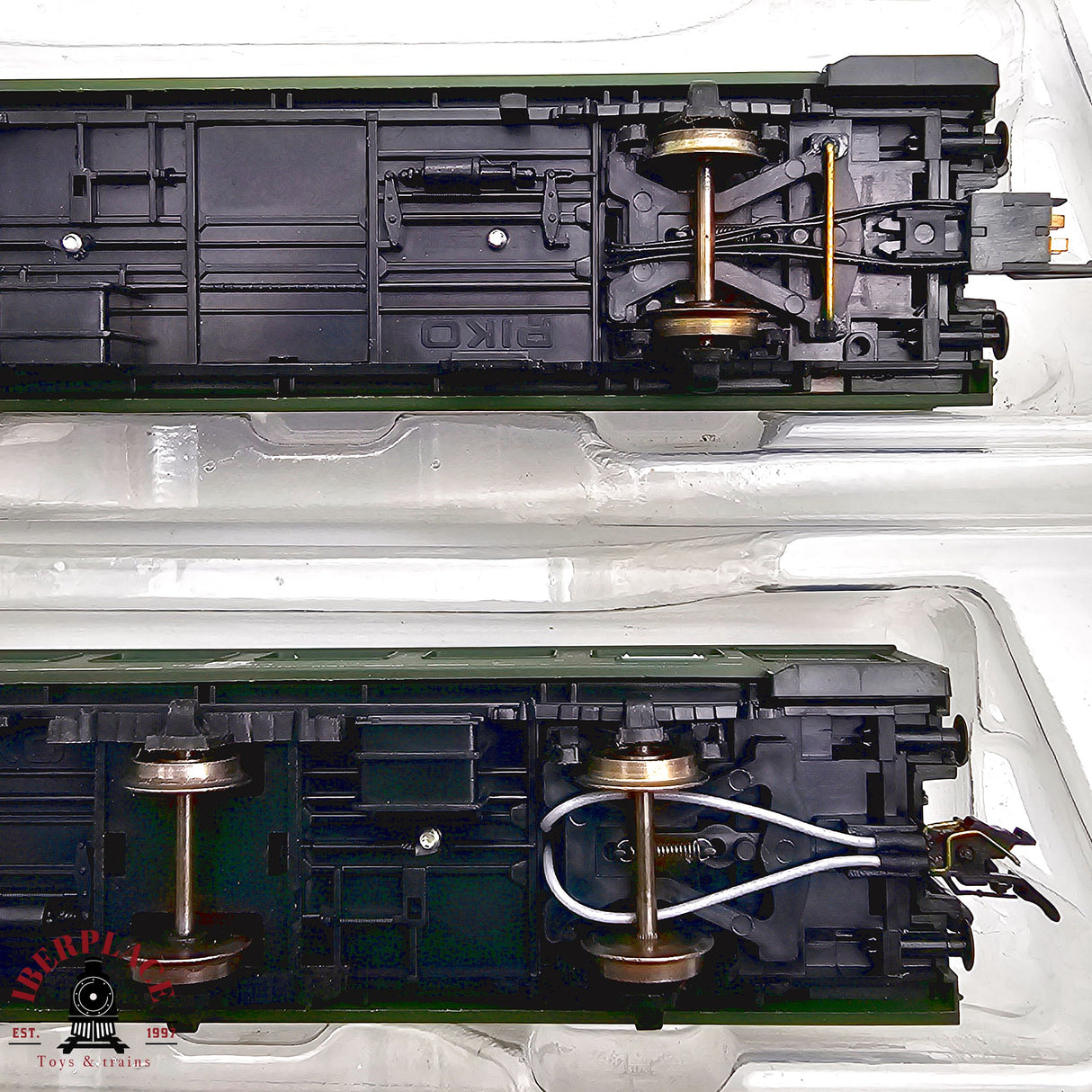 ♻️ 2da mano -  DC PIKO 58300 set de 3 coches pasajeros DR H0 escala 1:87 E13