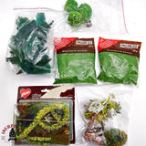 ♻️ 2da mano - Heki Faller lote de balasto y arboles naturaleza para tu maqueta H0 escala 1:87 E13