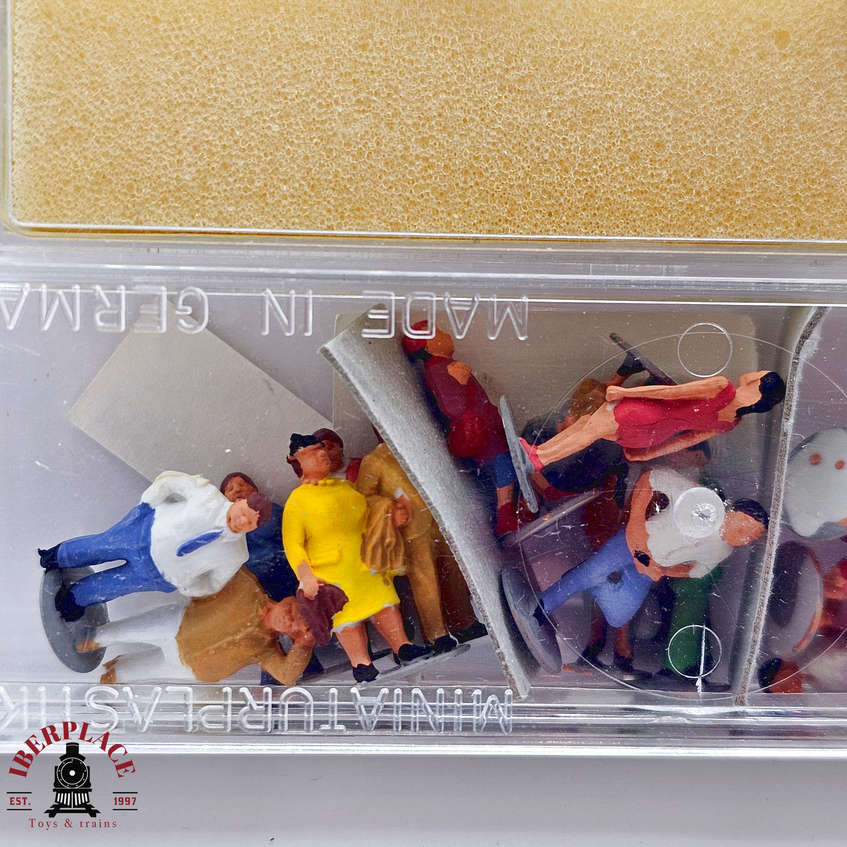 ♻️ 2da mano -  Noch Preiser Merten viajeros y paseantes ejecutivos H0 escala 1:87 E13