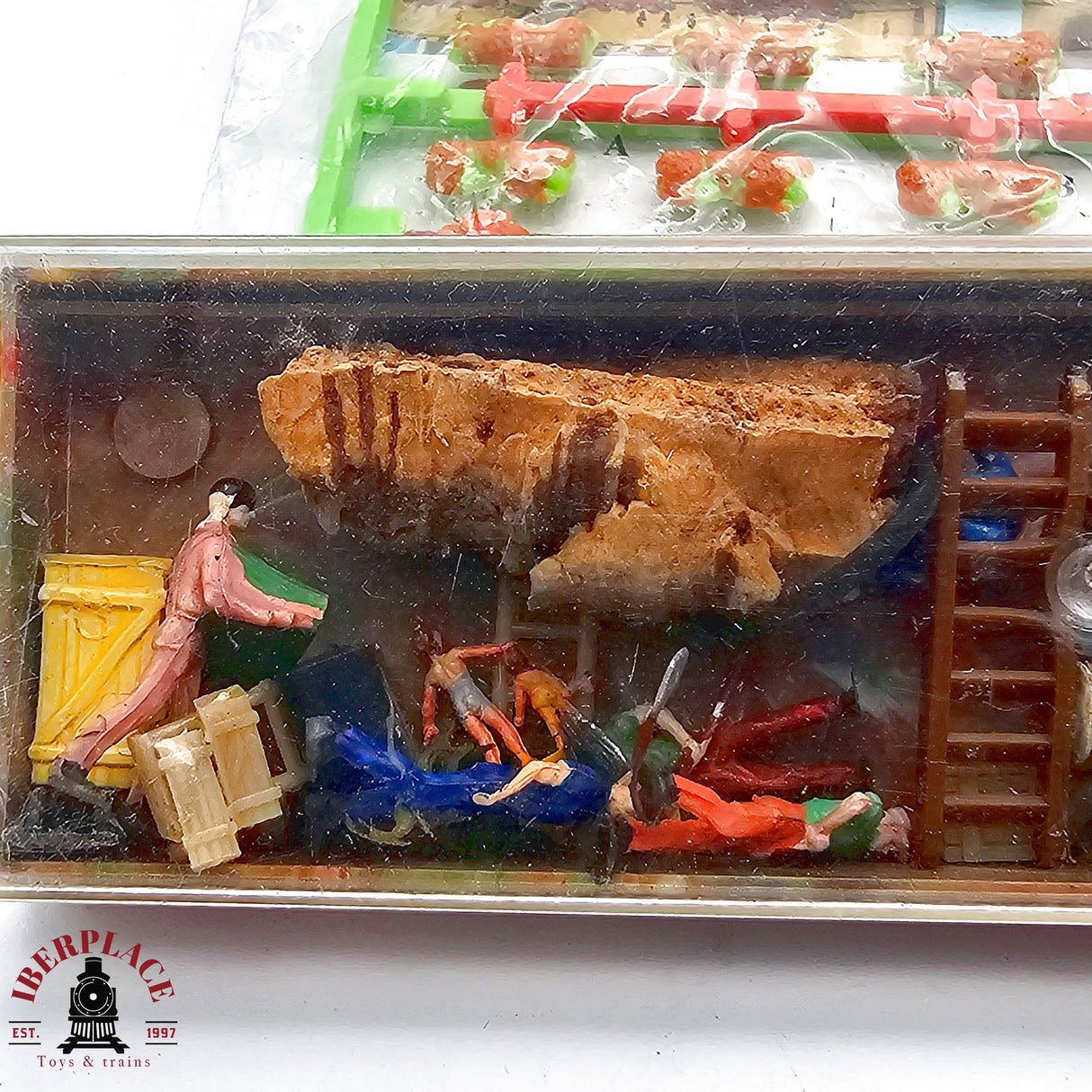 ♻️ 2da mano -  Kibri Merten Figuras trabajadores del campo flores H0 escala 1:87 E13