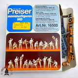 ♻️ 2da mano -  Preiser figuras militares armamento H0 escala 1:87 E13