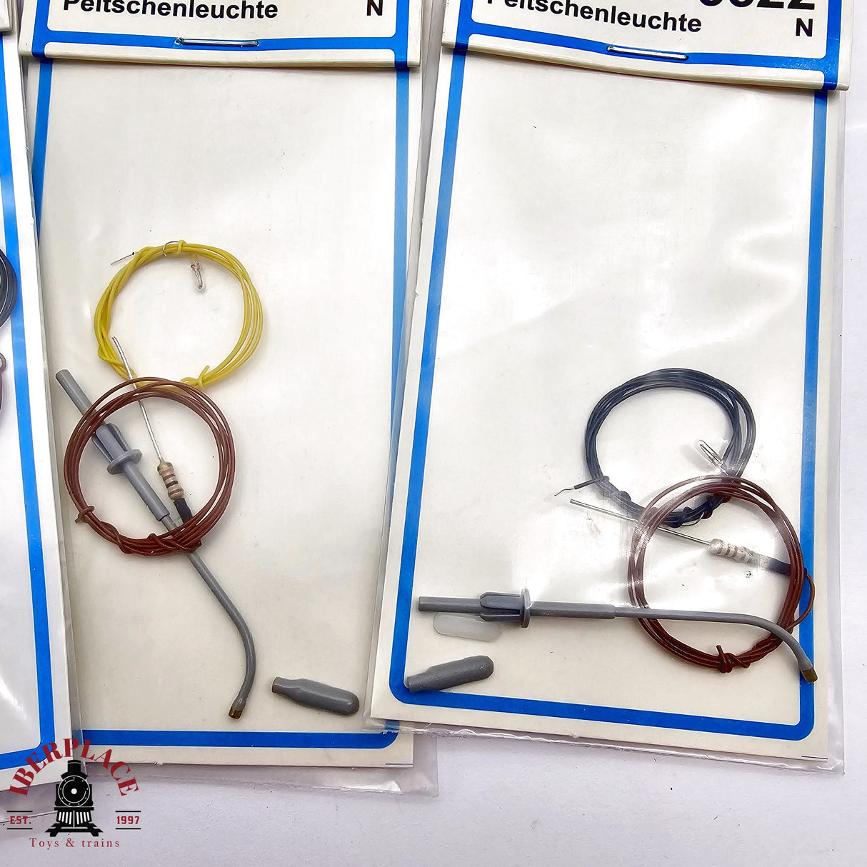 ♻️ 2da mano -  Viessmann 6621 6622 Farolas postes de luz N escala 1:160