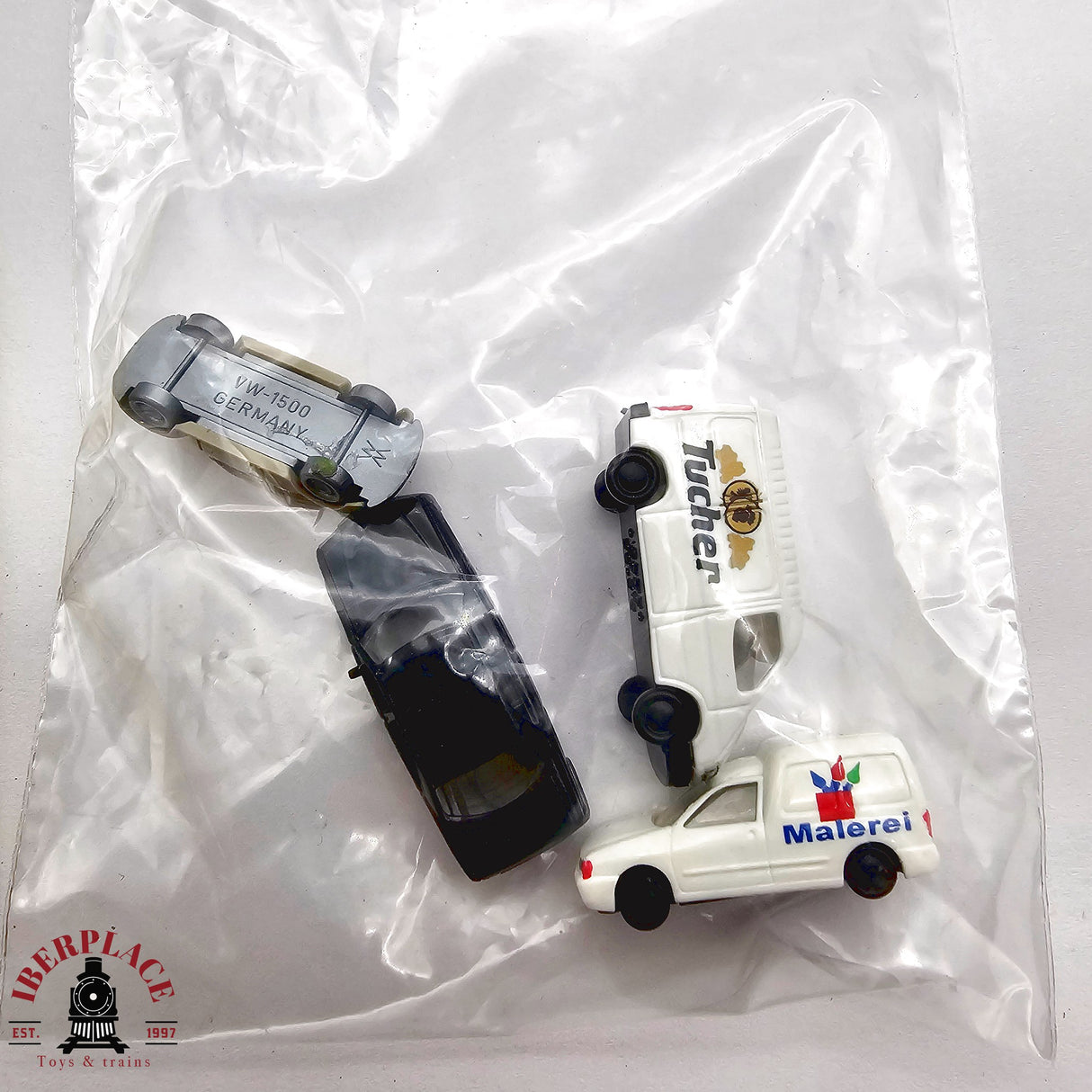 ♻️ 2da mano -  Noch Merten jugadores de tenis coches y obreros N escala 1:160