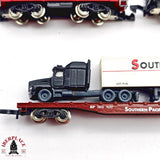 ♻️ 2da mano -  Märklin 5x vagones mercancias Usa Z escala 1:220 E14