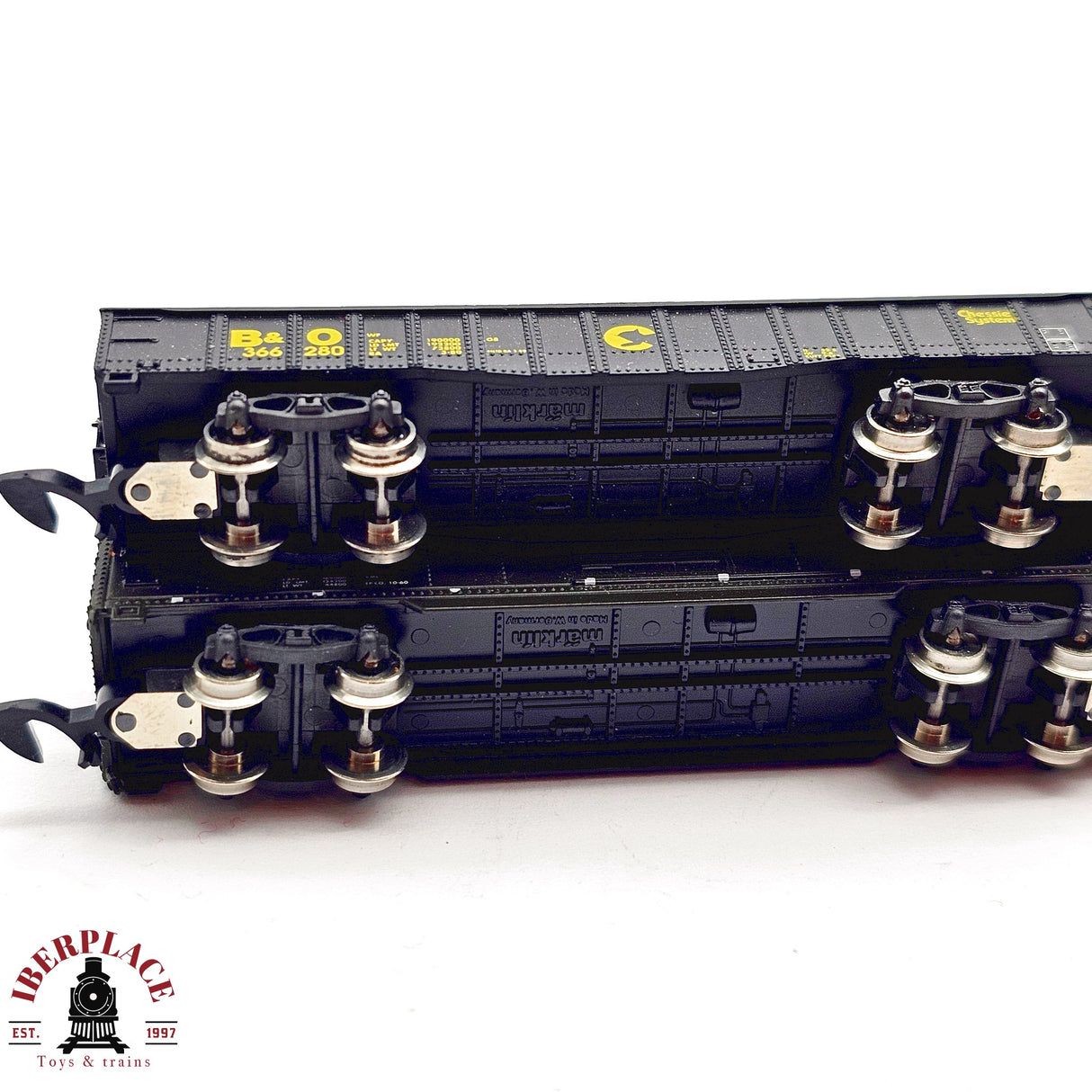 ♻️ 2da mano -  Märklin 5x vagones mercancias Usa Z escala 1:220 E14