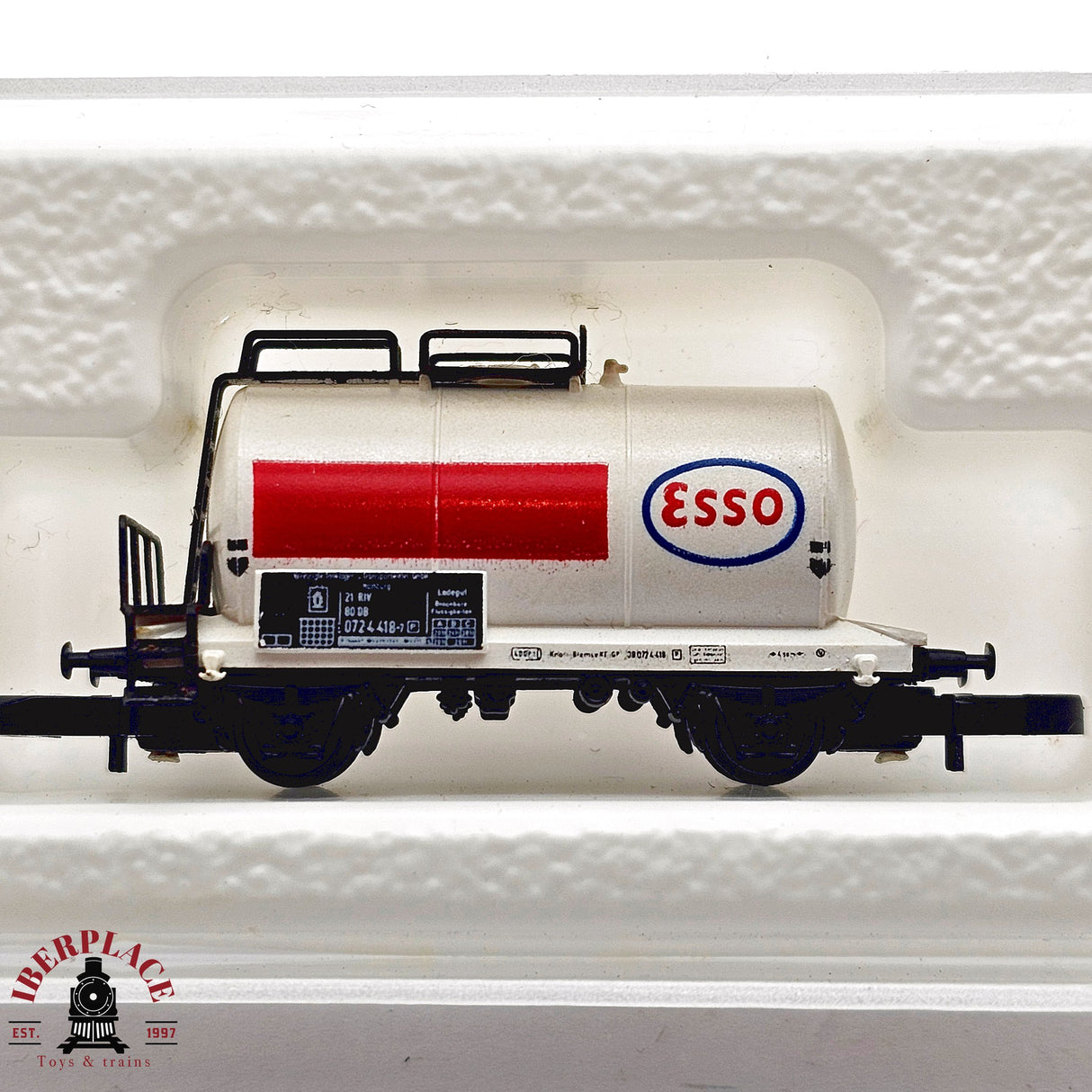 ♻️ 2da mano -  Märklin 8616 vagón cisterna Esso DB Z escala 1:220 E14