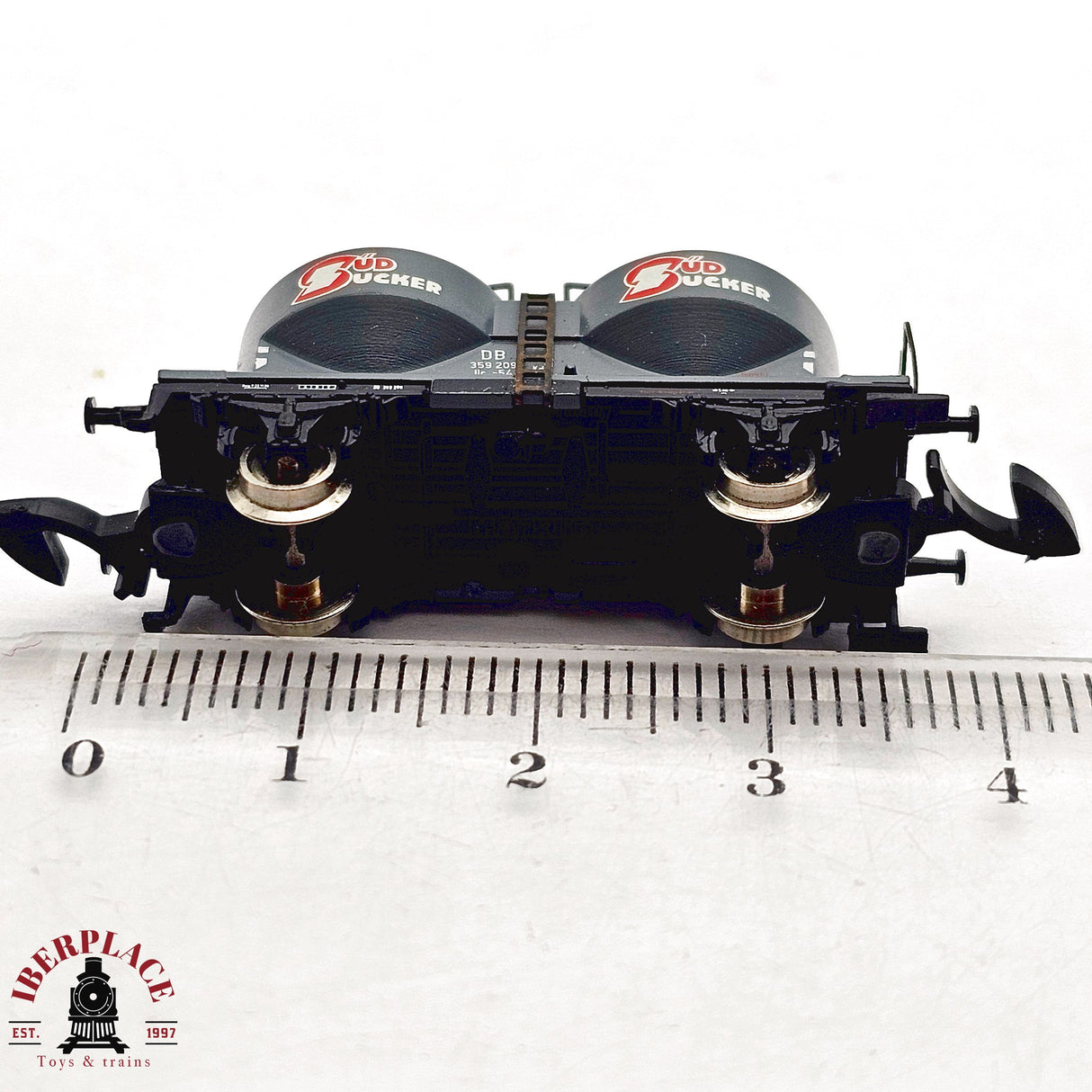 ♻️ 2da mano -  Märklin vagón silo Zud Zucker DB Z escala 1:220 E14