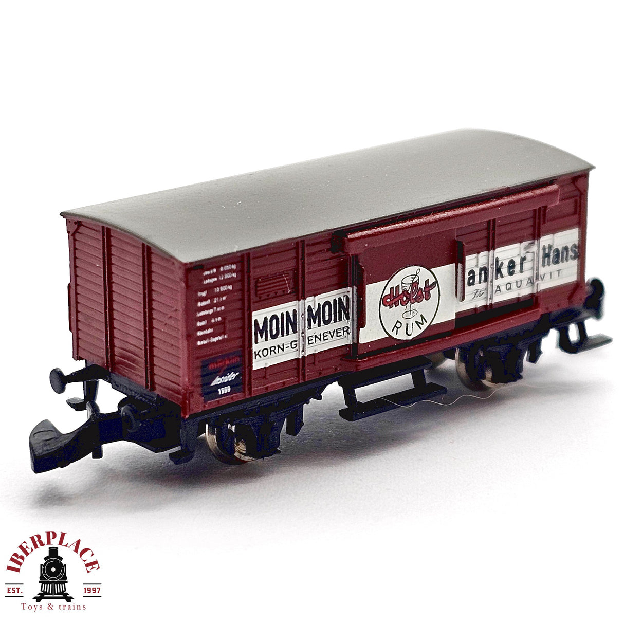 ♻️ 2da mano -  Märklin vagón mercancias Moin Blanker Hans Z escala 1:220 E14
