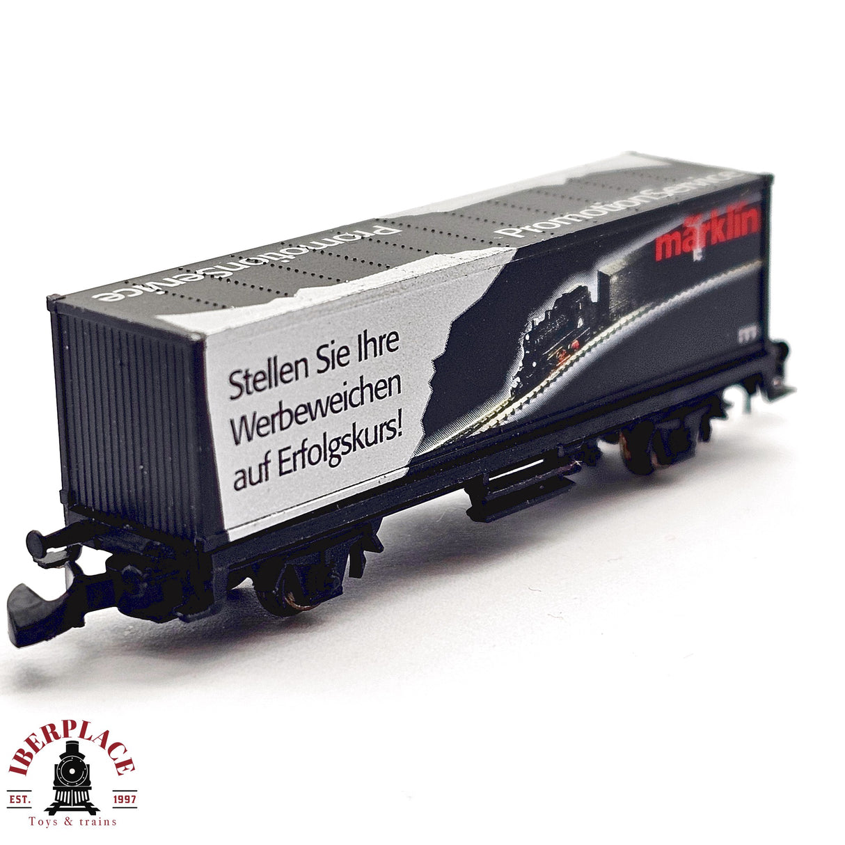 ♻️ 2da mano -  Märklin vagón contenedor edicion especial  Z escala 1:220 E14