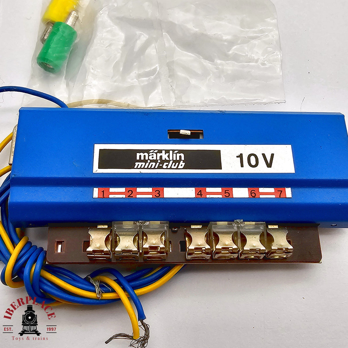 ♻️ 2da mano -  Märklin Conmutador de señal + clavijas Z escala 1:220 E14