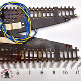 ♻️ 2da mano -  Märklin 2x 8561 8564 desvíos izquierda y derecha Z escala 1:220 E14 2/13