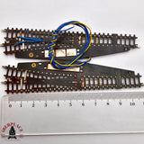 ♻️ 2da mano -  Märklin 2x 8561 8564 desvíos izquierda y derecha Z escala 1:220 E14 3/13