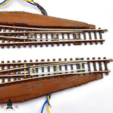 ♻️ 2da mano -  Märklin 2x 8561 8564 desvíos izquierda y derecha Z escala 1:220 E14 6/13