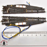♻️ 2da mano -  Märklin 2x 8561 8564 desvíos izquierda y derecha Z escala 1:220 E14 6/13