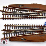 ♻️ 2da mano -  Märklin 2x 8561 8564 desvíos izquierda y derecha Z escala 1:220 E14 7/13