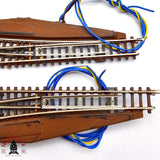 ♻️ 2da mano -  Märklin 2x 8561 8564 desvíos izquierda y derecha Z escala 1:220 E14 7/13
