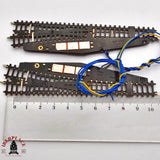 ♻️ 2da mano -  Märklin 2x 8561 8564 desvíos izquierda y derecha Z escala 1:220 E14 7/13