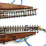 ♻️ 2da mano -  Märklin 2x 8561 8564 desvíos izquierda y derecha Z escala 1:220 E14 10/13