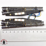 ♻️ 2da mano -  Märklin 2x 8561 8564 desvíos izquierda y derecha Z escala 1:220 E14 11/13