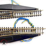 ♻️ 2da mano -  Märklin 2x 8561 8564 desvíos izquierda y derecha Z escala 1:220 E14 12/13
