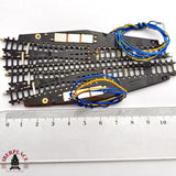 ♻️ 2da mano -  Märklin 2x 8561 8564 desvíos izquierda y derecha Z escala 1:220 E14 13/13