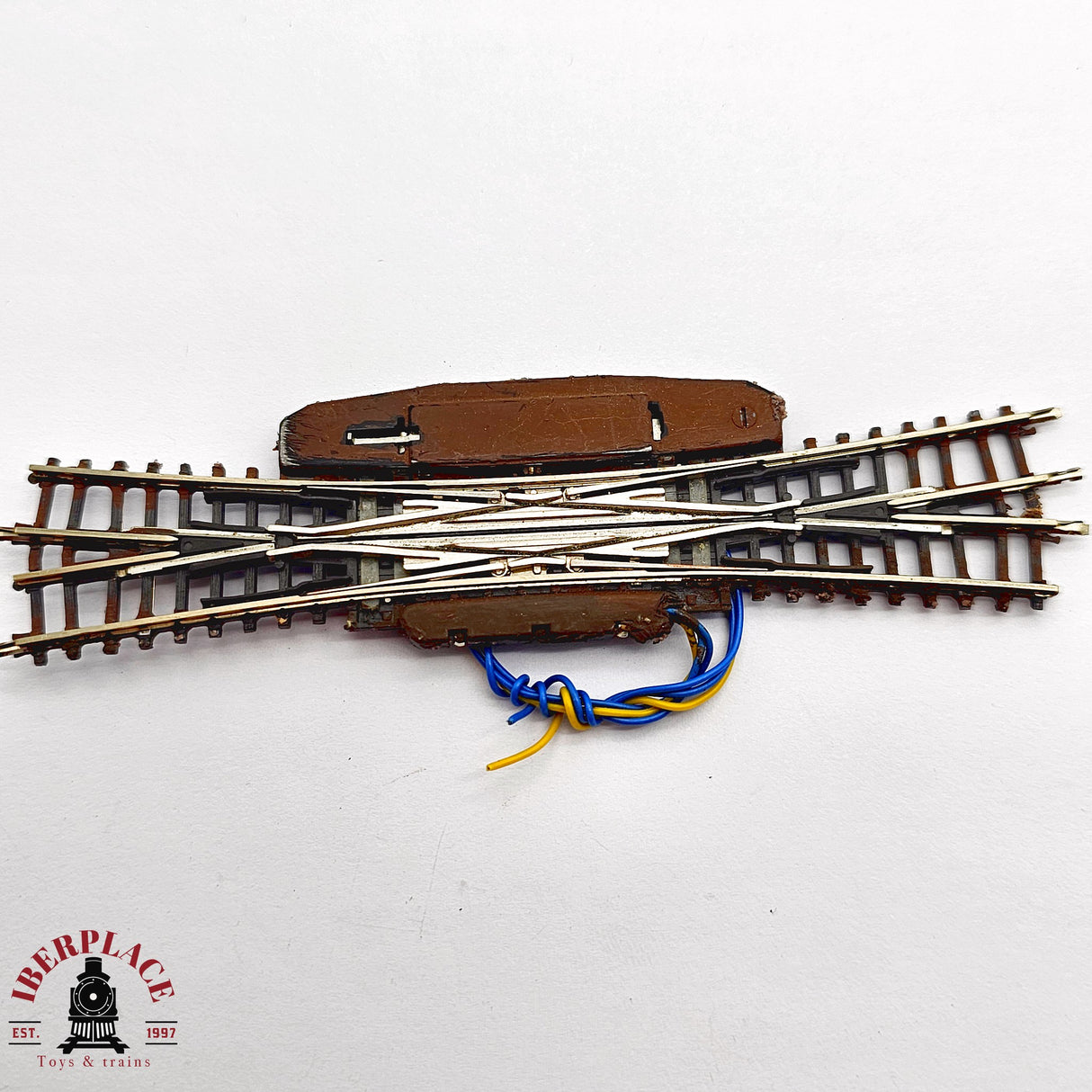 ♻️ 2da mano -  Märklin 2x 8560 Cruce de vías eléctrico Z escala 1:220 E14 2/6