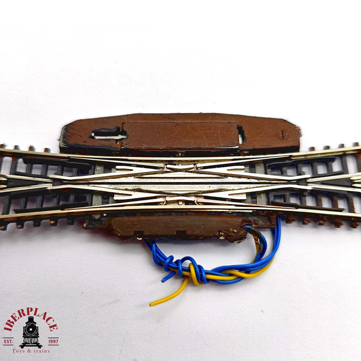 ♻️ 2da mano -  Märklin 2x 8560 Cruce de vías eléctrico Z escala 1:220 E14 2/6