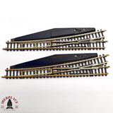 ♻️ 2da mano -  Märklin 2x 8561 8564 desvíos a la izquierda Z escala 1:220 E14