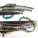 ♻️ 2da mano -  Märklin 2x 8567 desvíos curvos a la derecha Z escala 1:220 E14