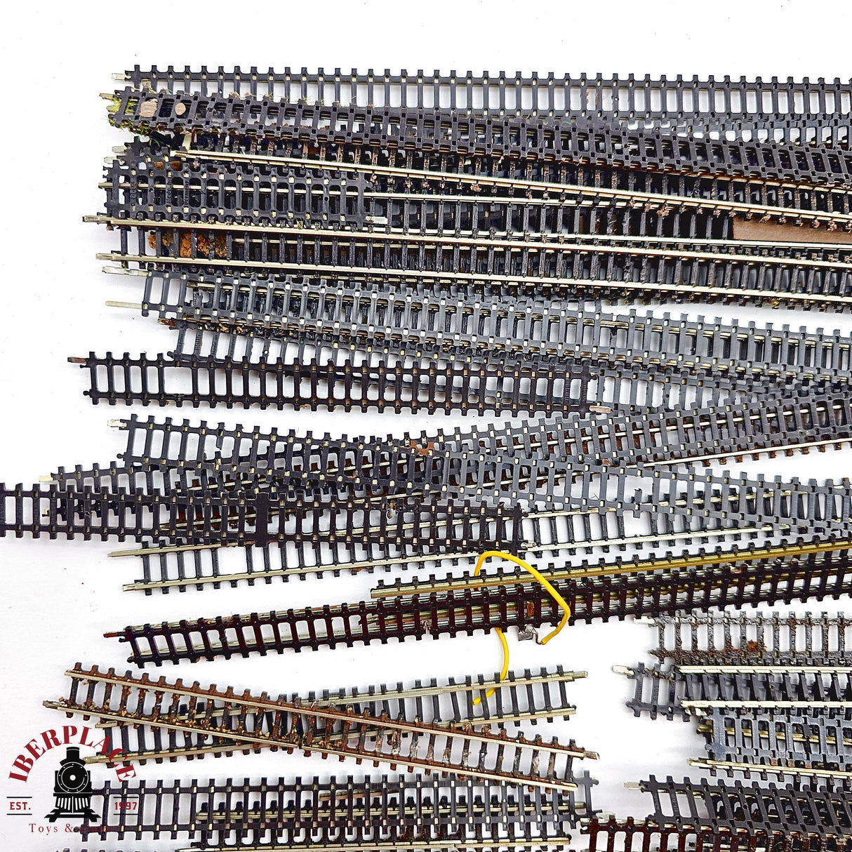 ♻️ 2da mano - Märklin 81x 8505 8500 vías rectas Z escala 1:220 E14