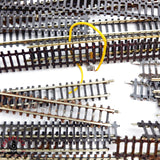 ♻️ 2da mano - Märklin 81x 8505 8500 vías rectas Z escala 1:220 E14