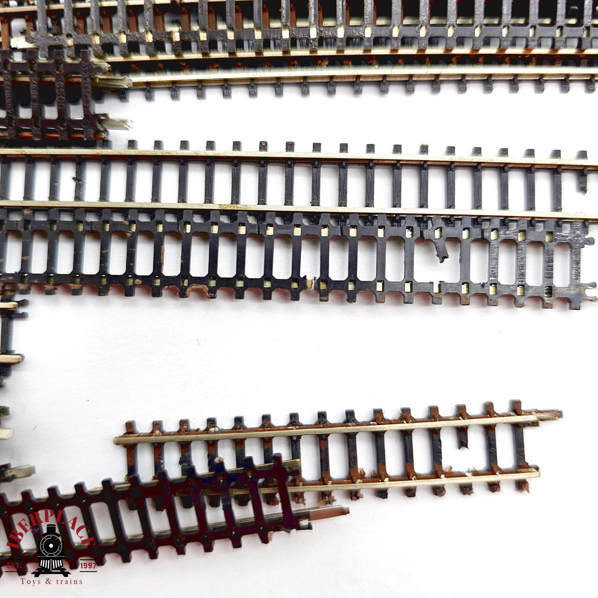 ♻️ 2da mano - Märklin 81x 8505 8500 vías rectas Z escala 1:220 E14