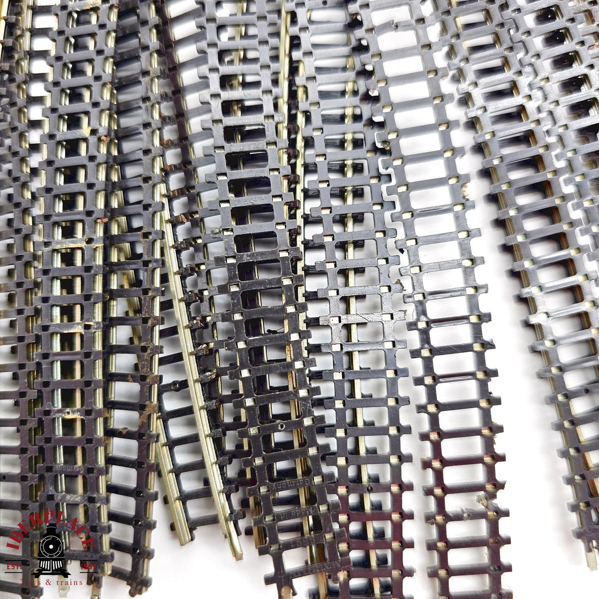 ♻️ 2da mano - Märklin 22x 8591 vías curvas 490mm Z escala 1:220 E14