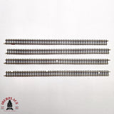 ♻️ 2da mano - Märklin 4x 8505 vías rectas 220mm Z escala 1:220 E14